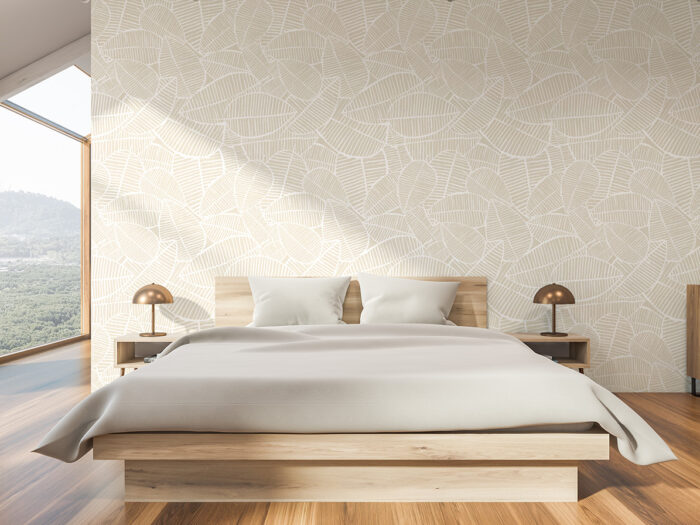 Tapete Muster Blätter