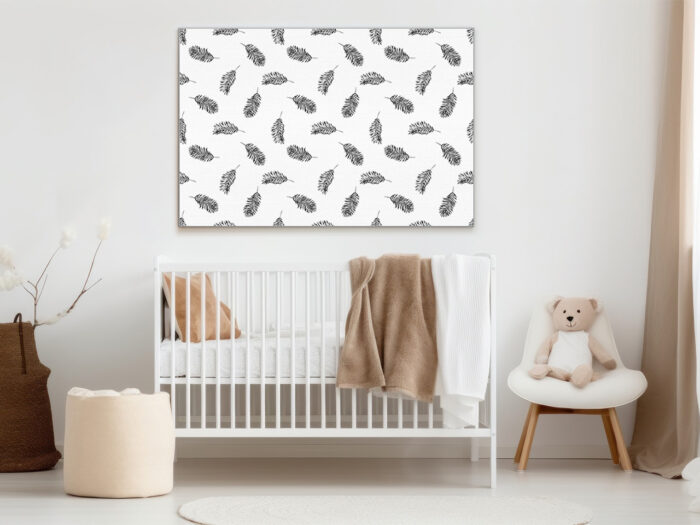 Akustikbild Kinder Federn