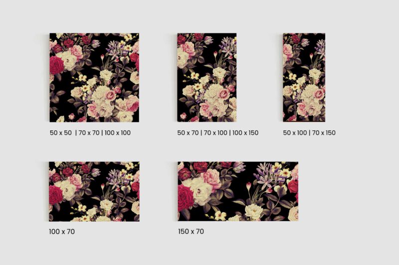 Akustikbild Vintage Flora Groeßen