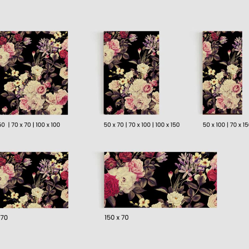 Akustikbild Vintage Flora Groeßen