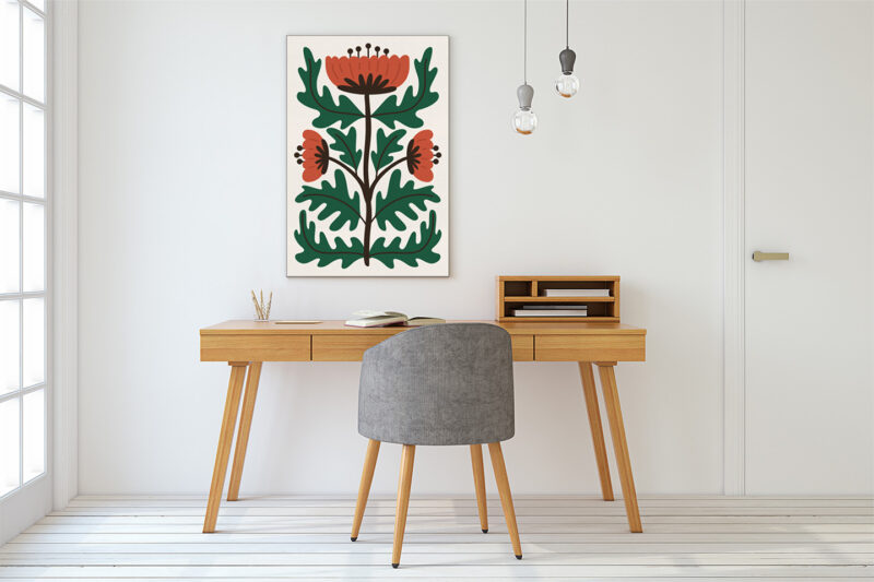 Akustikbild Büro Bold Petal