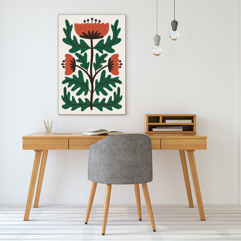 Akustikbild Büro Bold Petal