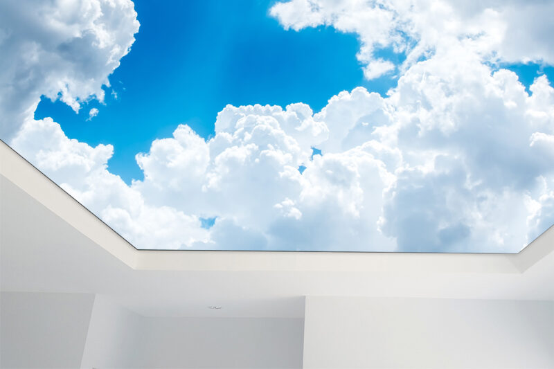 Lichtdecke Wolken