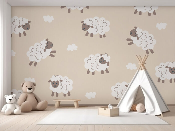 Kinderzimmer Schafe