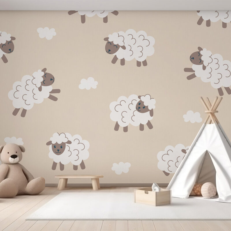 Kinderzimmer Schafe