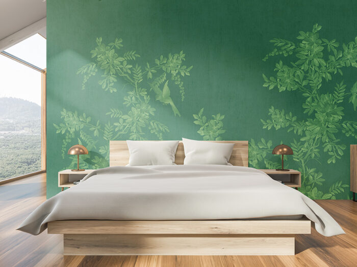 Tapete_Schlafzimmer_Vintagegarden