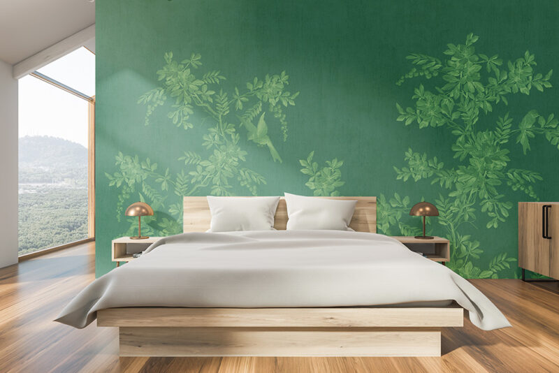 Tapete_Schlafzimmer_Vintagegarden