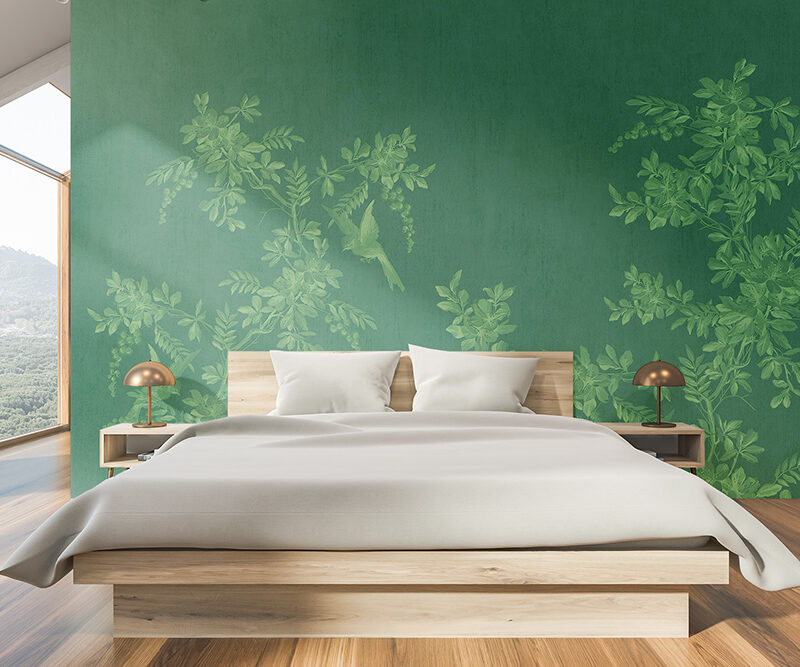 Tapete_Schlafzimmer_Vintagegarden