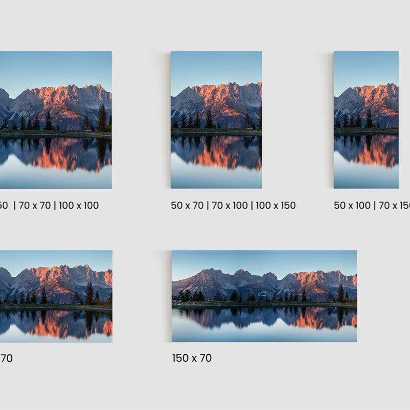 Akustikbild Berge