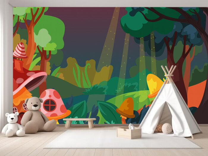 Kinderzimmer Wald