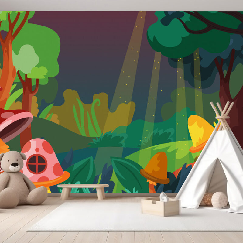 Kinderzimmer Wald