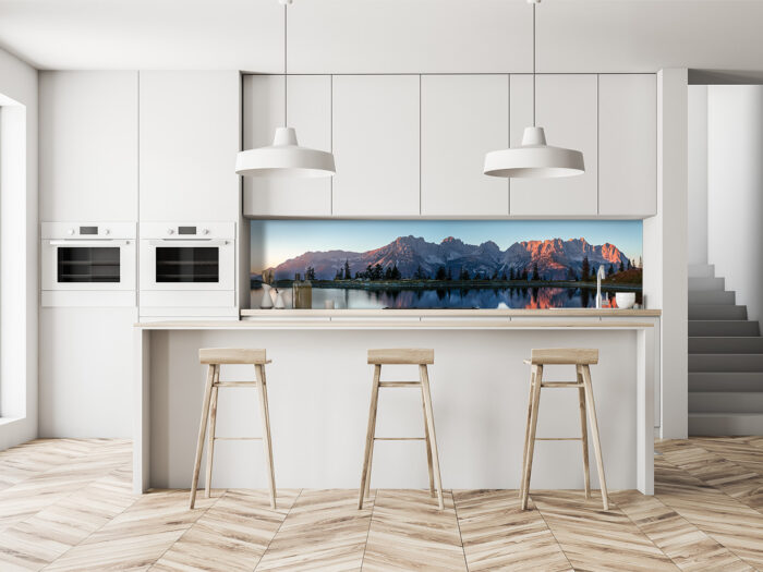 Küchenrückwand Berge 250x60