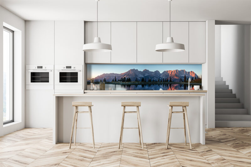 Küchenrückwand Berge 250x60