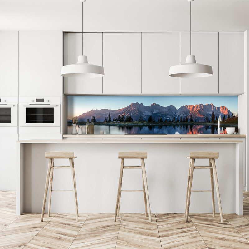 Küchenrückwand Berge 250x60