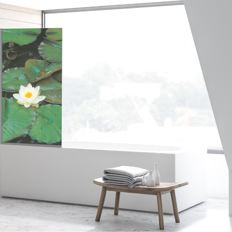 Badezimmerglas_Seerose_80x140