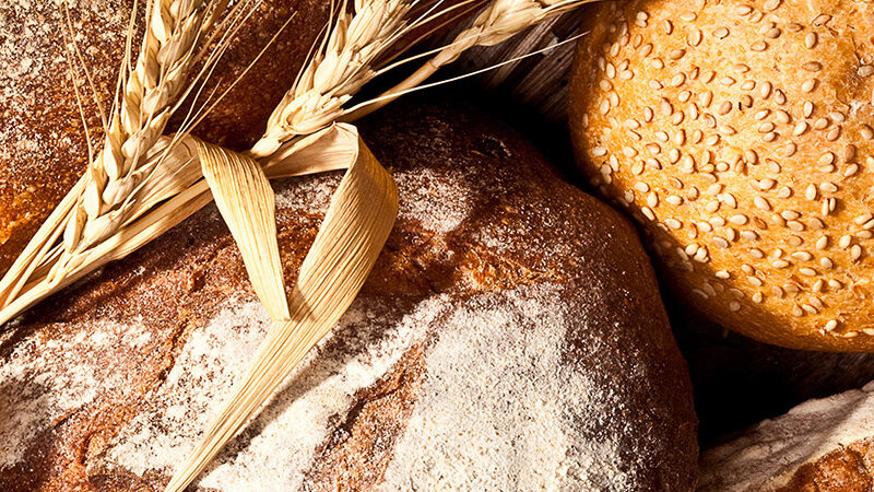Küchenrückwand Brot