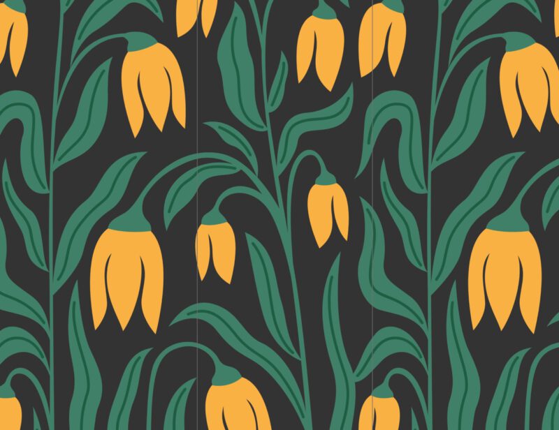 Tapete Tulpen
