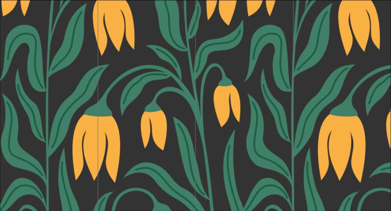 Tapete Tulpen