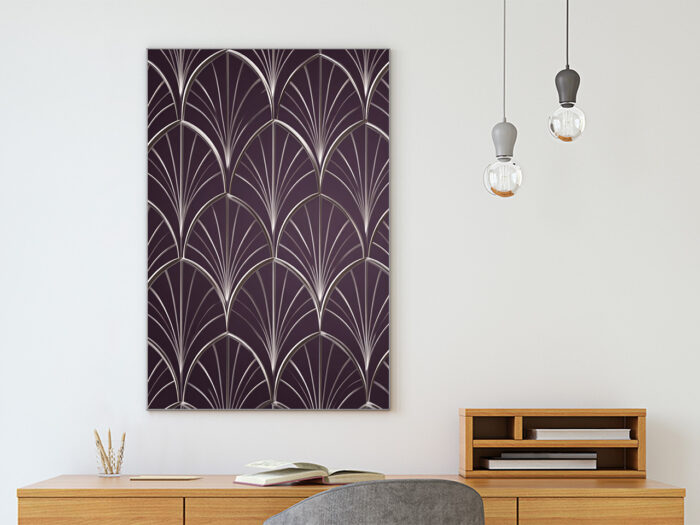 Akustikbild Silver Plum