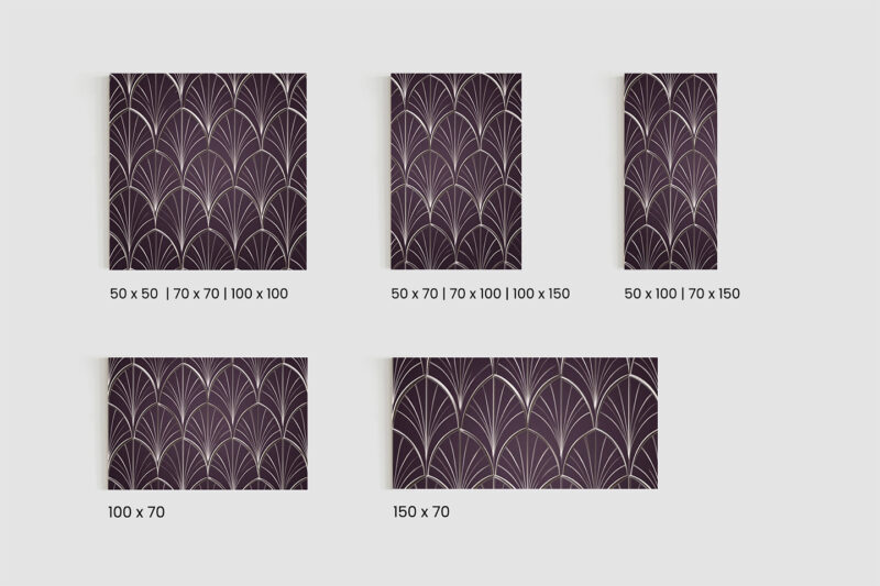 Akustikbild_Büro_silver-plum Akustikbild Silver Plum