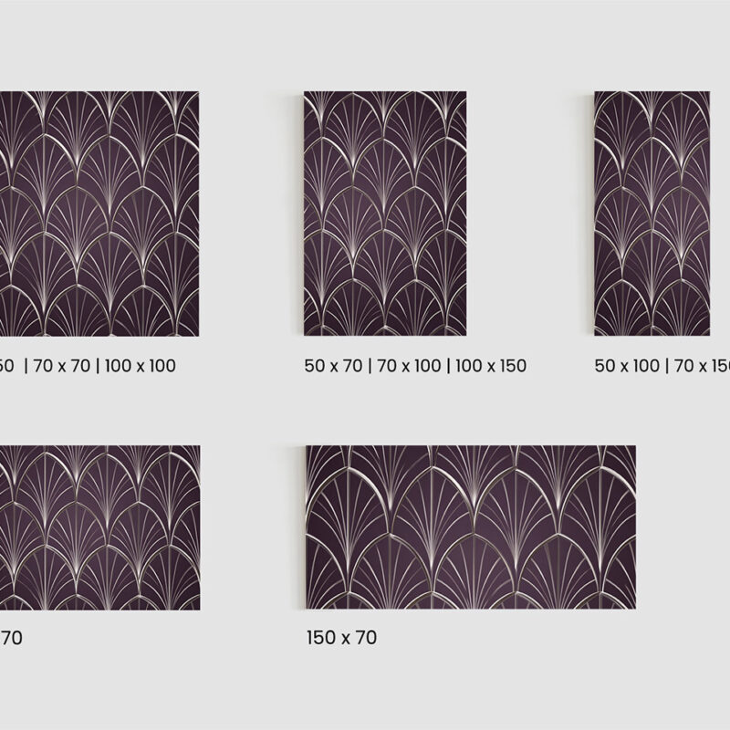 Akustikbild_Büro_silver-plum Akustikbild Silver Plum