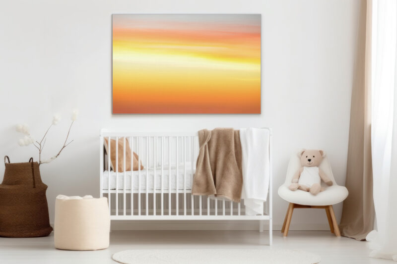 Akustikbild Kinder Sunrise Colors