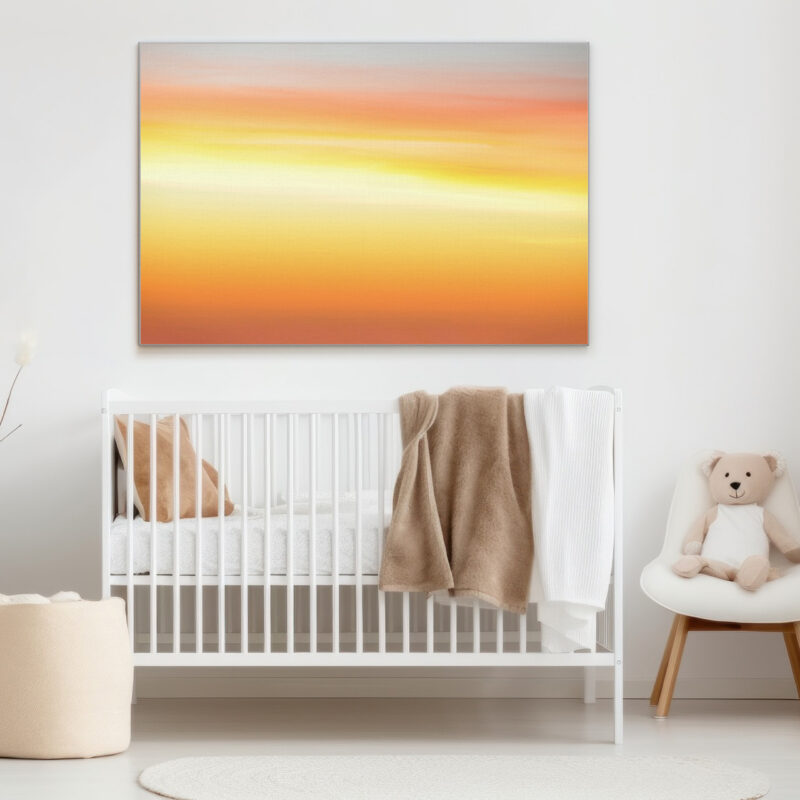 Akustikbild Kinder Sunrise Colors