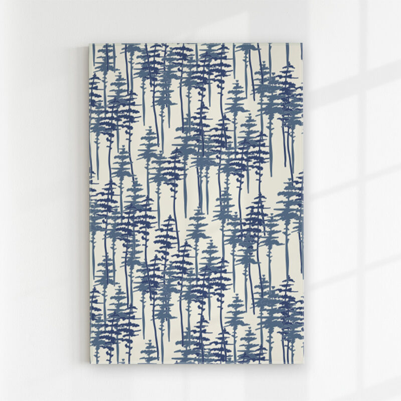 Glasbild_Baummuster Glasbild Baummuster