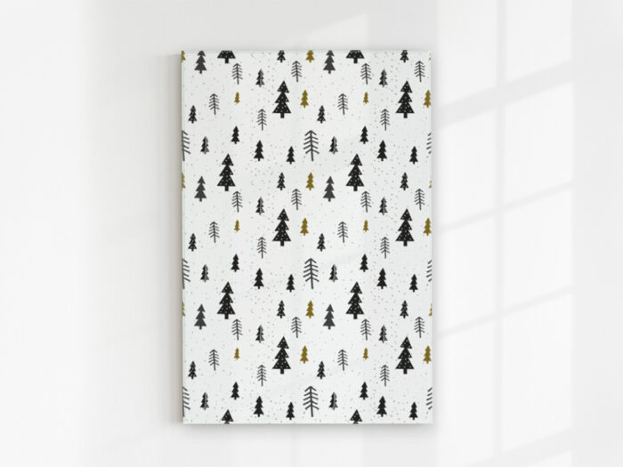 Glasbild_abstrakte-Baumlandschaft Glasbild abstrakte Baumlandschaft