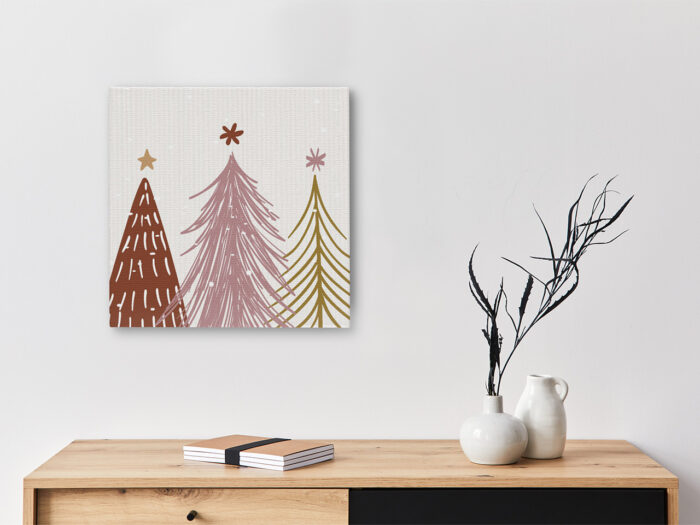 Keilrahmenbild_Christmastrees Keilrahmenbild Christmastrees