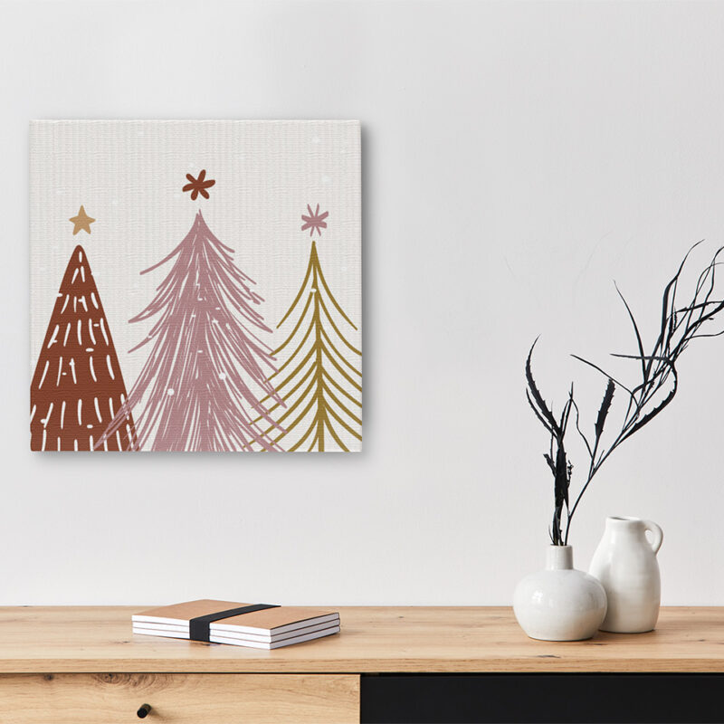 Keilrahmenbild_Christmastrees Keilrahmenbild Christmastrees