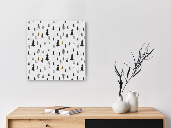 Keilrahmenbild_abstrakte-Baumlandschaft Keilrahmenbild abstrakte Baumlandschaft