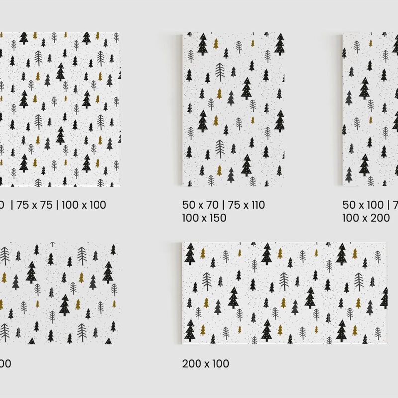 Keilrahmenbild_abstrakte-Baumlandschaft_Größen Keilrahmenbild abstrakte Baumlandschaft