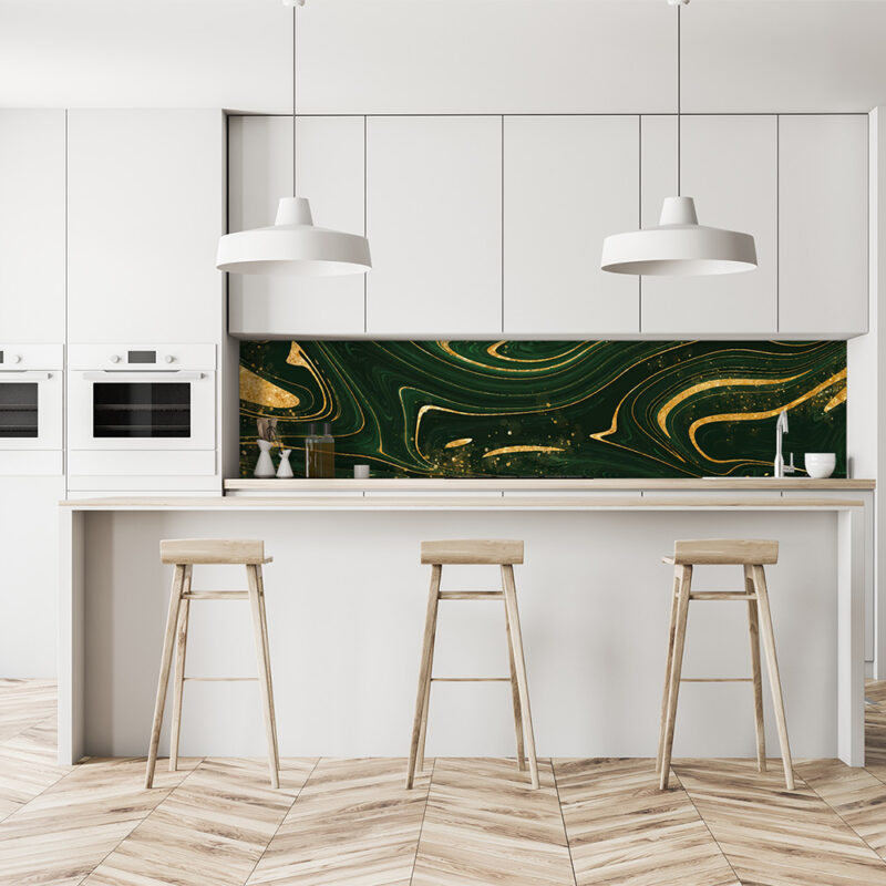 Küchenrückwand Deep Pine Glam