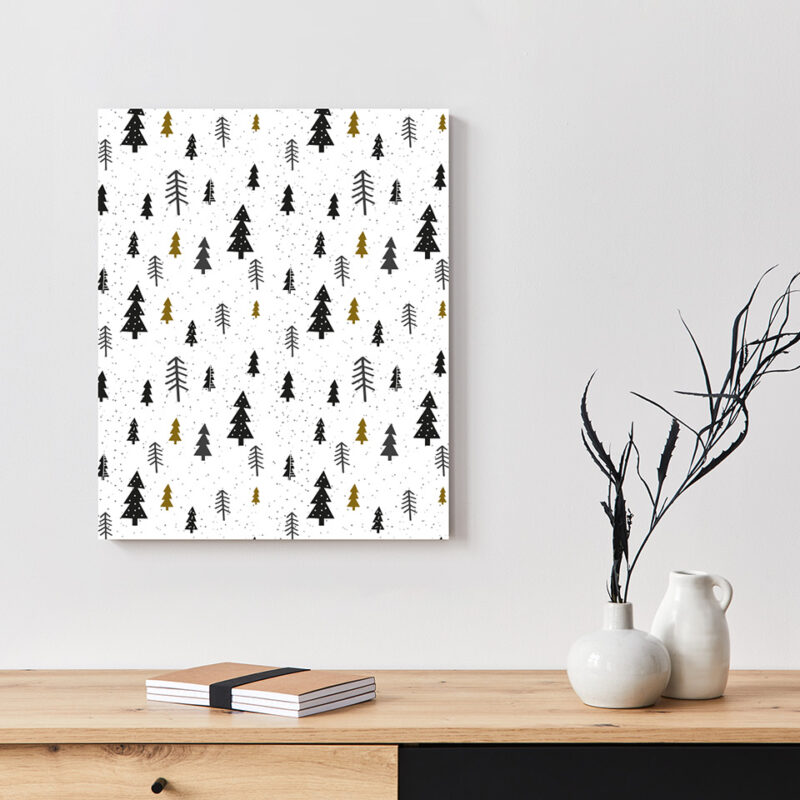 Metallbild_abstrakte-Baumlandschaft_weiß Metallbild abstrakte Baumlandschaft