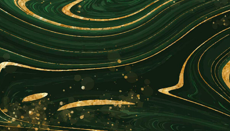 Küchenrückwand Deep Pine Glam