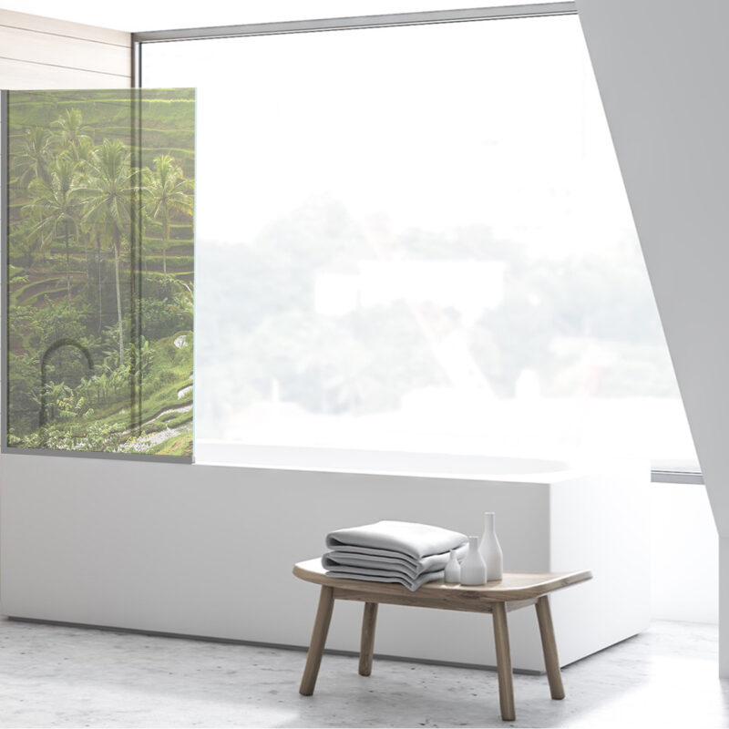 Duschtrennwand für Badewannen Bali