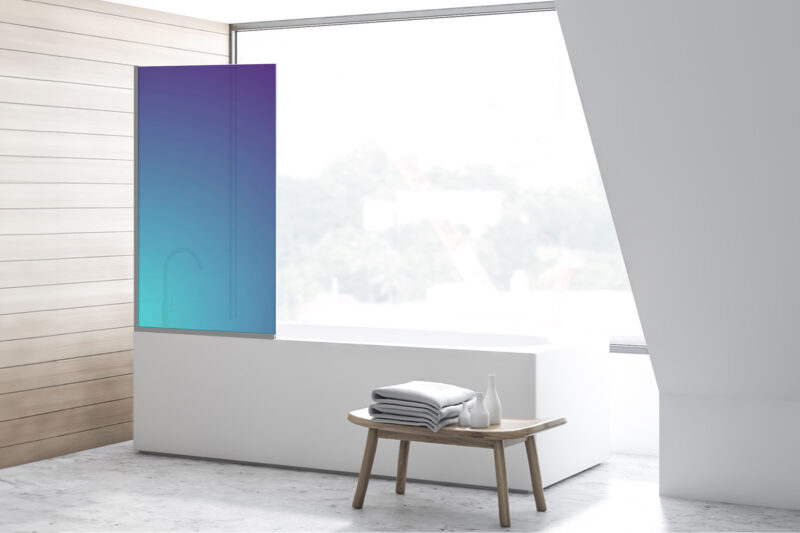 Duschtrennwand für Badewannen Cosmic Shimmer