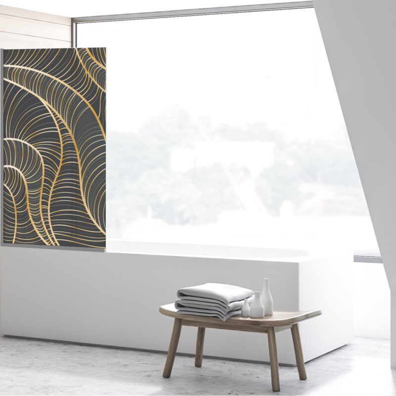 Duschtrennwand für Badewannen Golden Lines