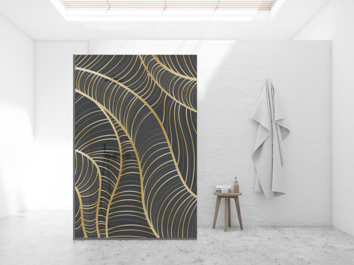 Duschtrennwand_140x210_Golden-Lines Duschtrennwand für Walk-in Duschen Golden Lines