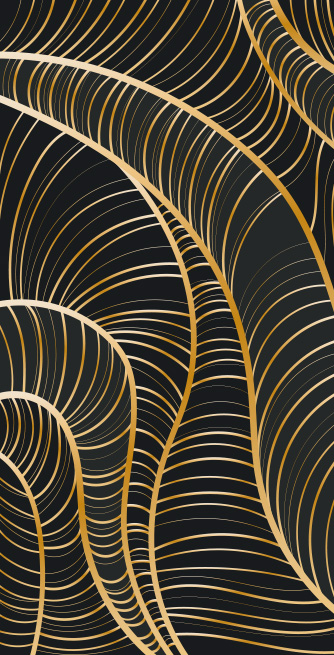 Duschtrennwand für Badewannen Golden Lines