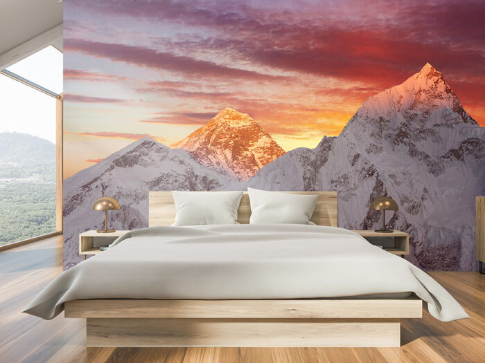 Tapete_Schlafzimmer_Bergspitze Tapete Bergspitze