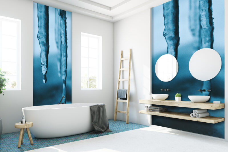 Wandverkleidung_Eiszapfen Wandverkleidung Eiszapfen