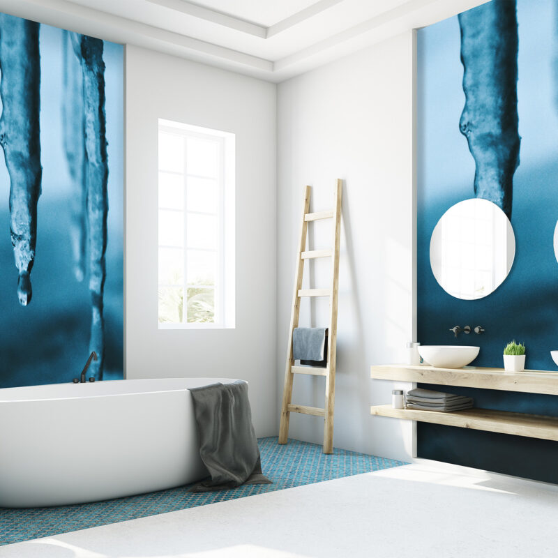 Wandverkleidung_Eiszapfen Wandverkleidung Eiszapfen