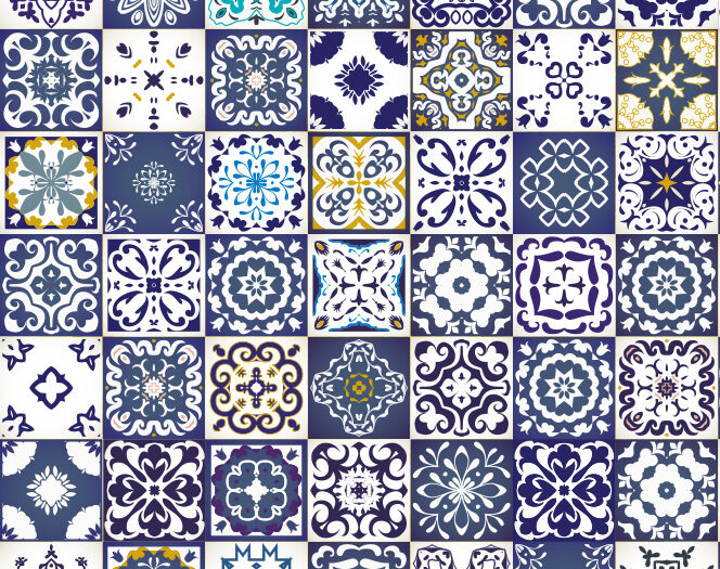 Motiv_Azura-blue_60x60 Spritzschutz Azura-Blue