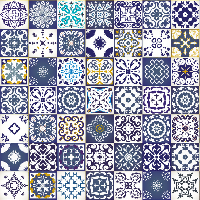 Motiv_Azura-blue_60x60 Spritzschutz Azura-Blue