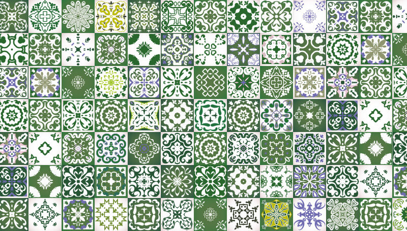 Motiv_Azura-green_250x60 Küchenrückwand Ice Azura-Green