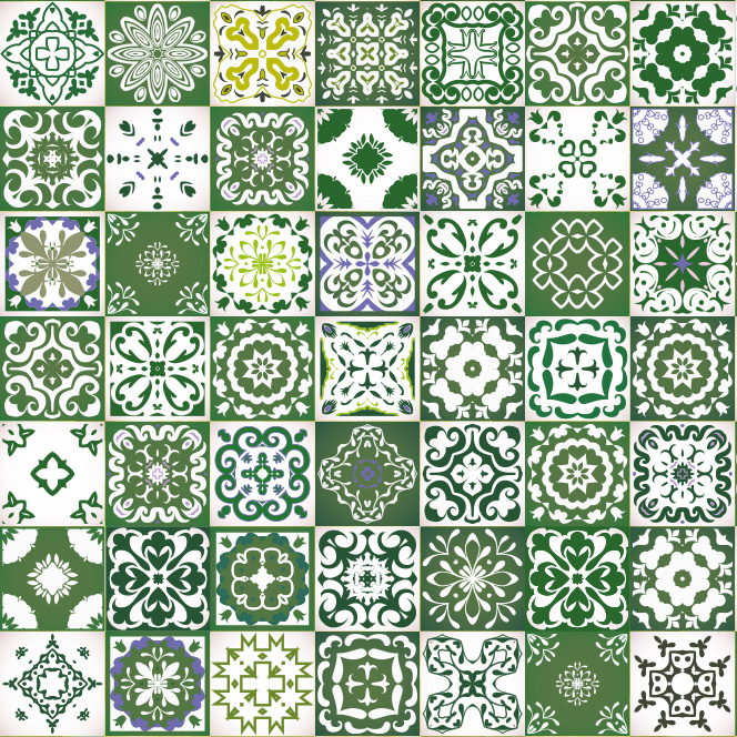 Motiv_Azura-green_60x60 Spritzschutz Azura-Green