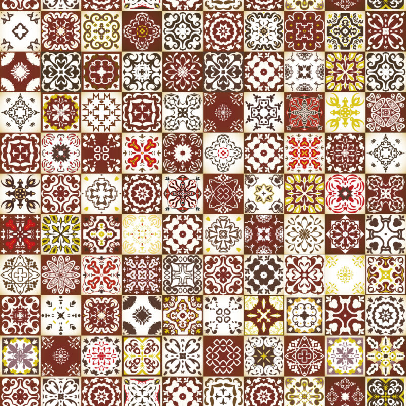 Motiv_Azura-red_80x140 Duschtrennwand für Badewannen Azura-Red