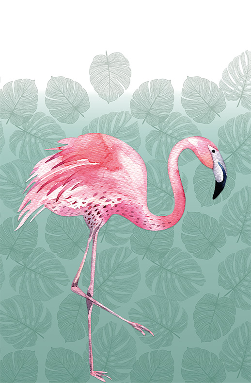 Duschtrennwand für Walk-in Duschen Flamingo